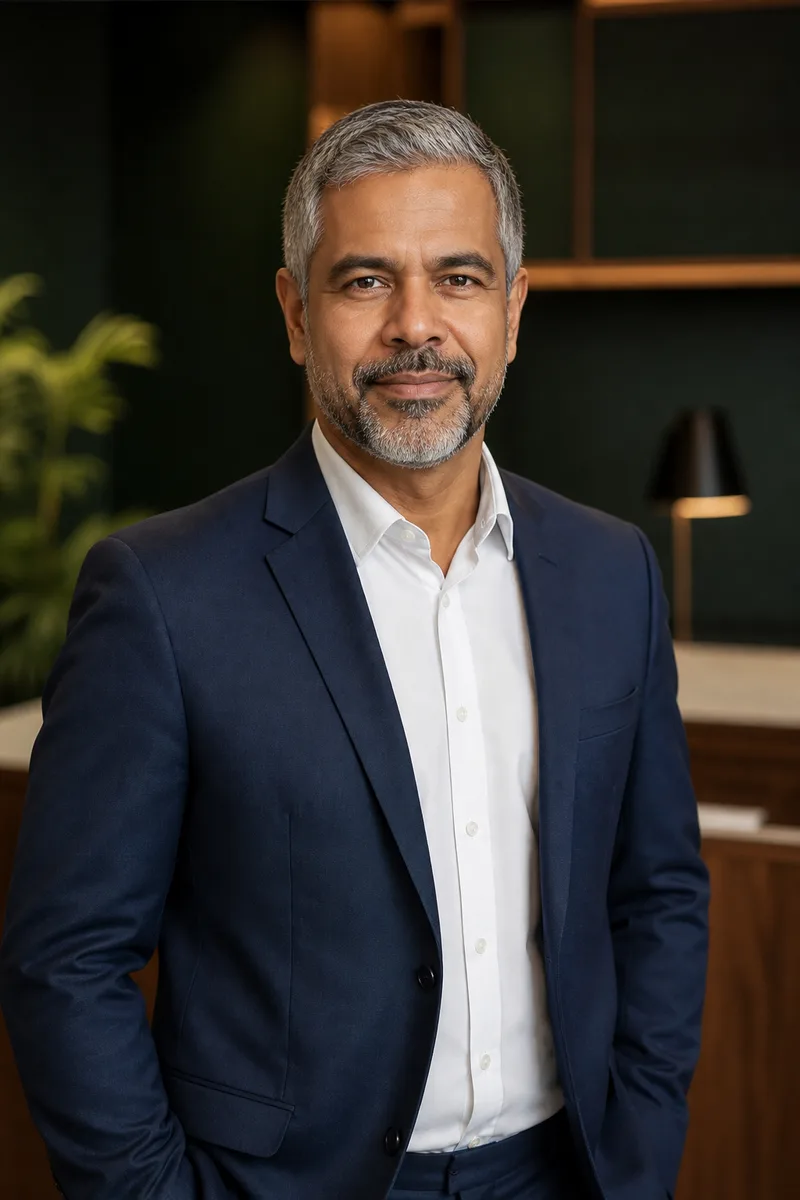 Retrato de Ricardo Dantas, fundador da DCR